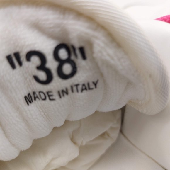 Off-White Virgil Abloh Women's Mountain Cleats Arrow Low Top Sneakers White - Picture 11 of 14